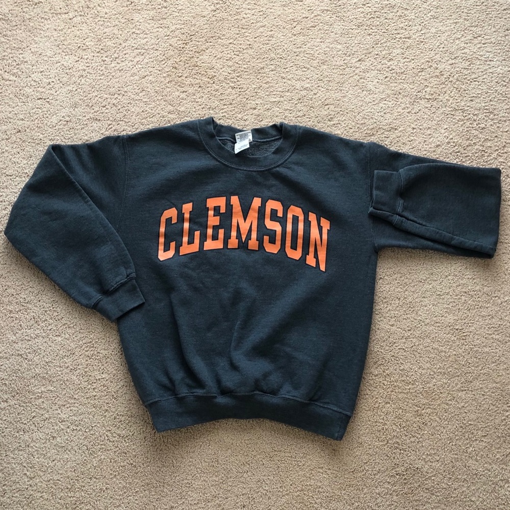 -SOLD-Clemson Cotton Sweatshirt